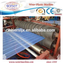 UPVC PVC Wellpappe Blatt Extruder / PVC gewelltes Blatt Maschine